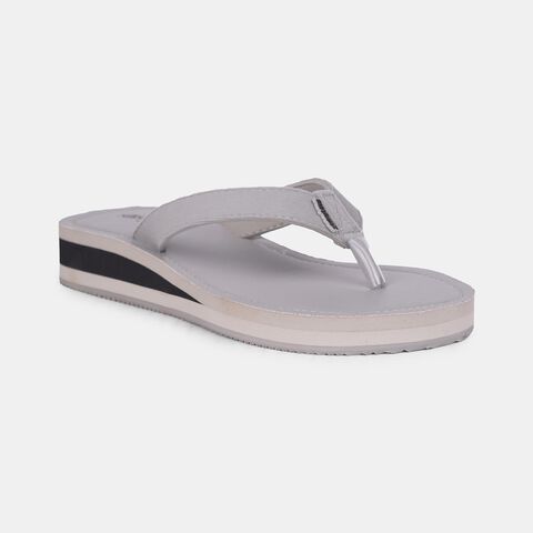 Bata sunshine grey flip flop thongs for women